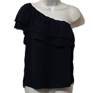 On‎ the Road navy blue top